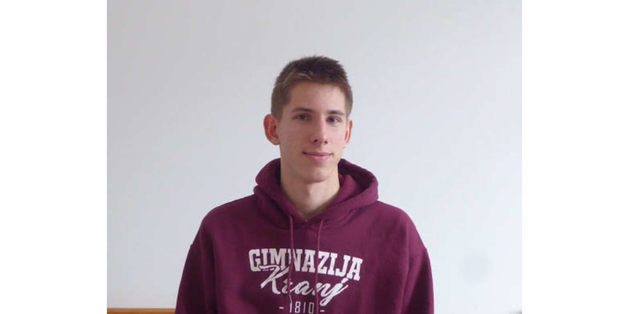 Kranjski gimnazijec Simon Bukovšek iz 4. h je državni prvak iz logike