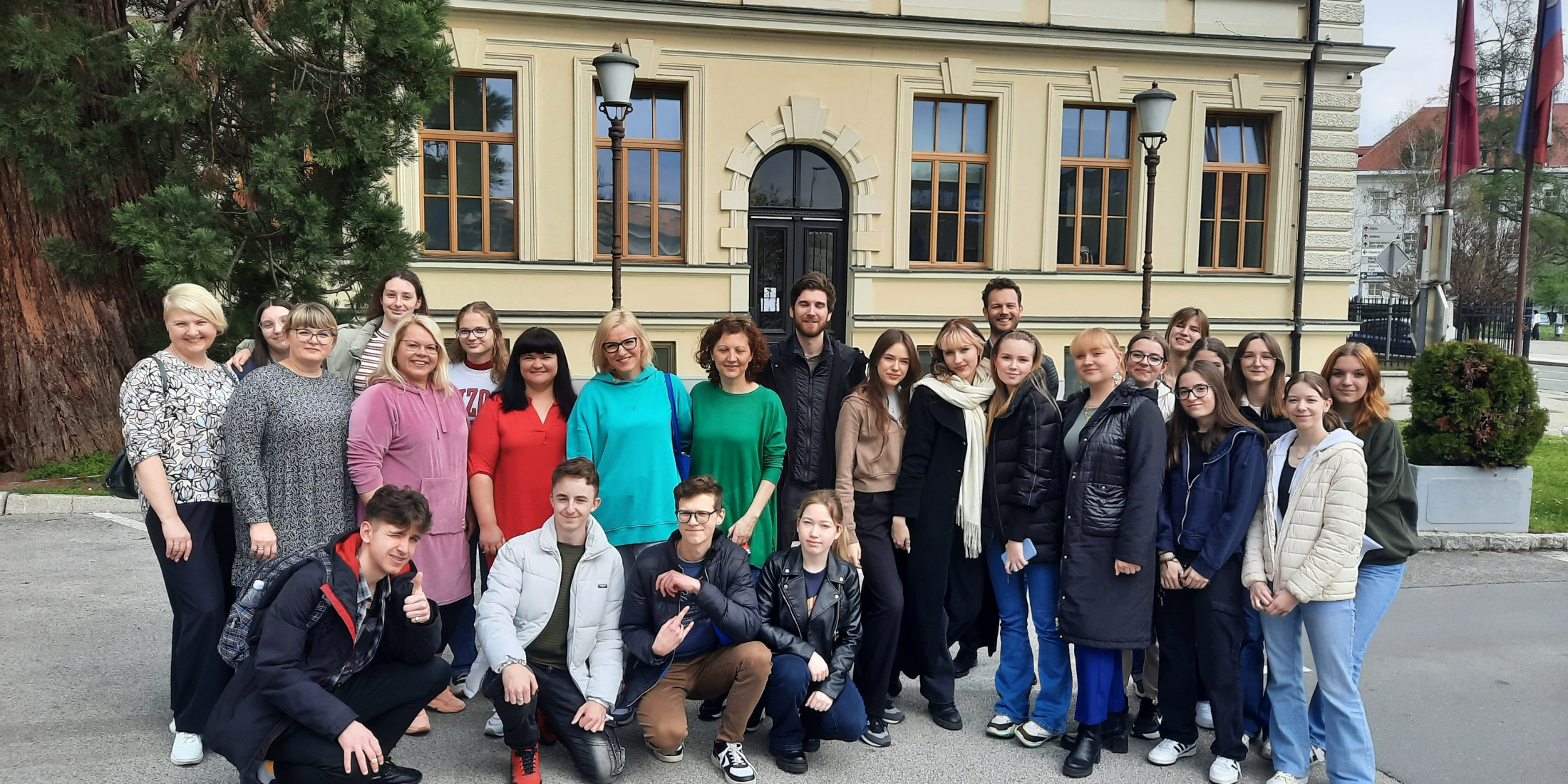 Dijaki Marijampoles Suduvos Gymnasium iz Litve so obiskali Gimnazijo Kranj